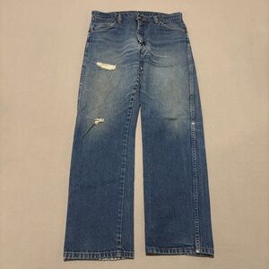 Wrangler Bootcut Jeans 33x33 33x30 Dark Wash Cowboy Western 90s 13MWZ